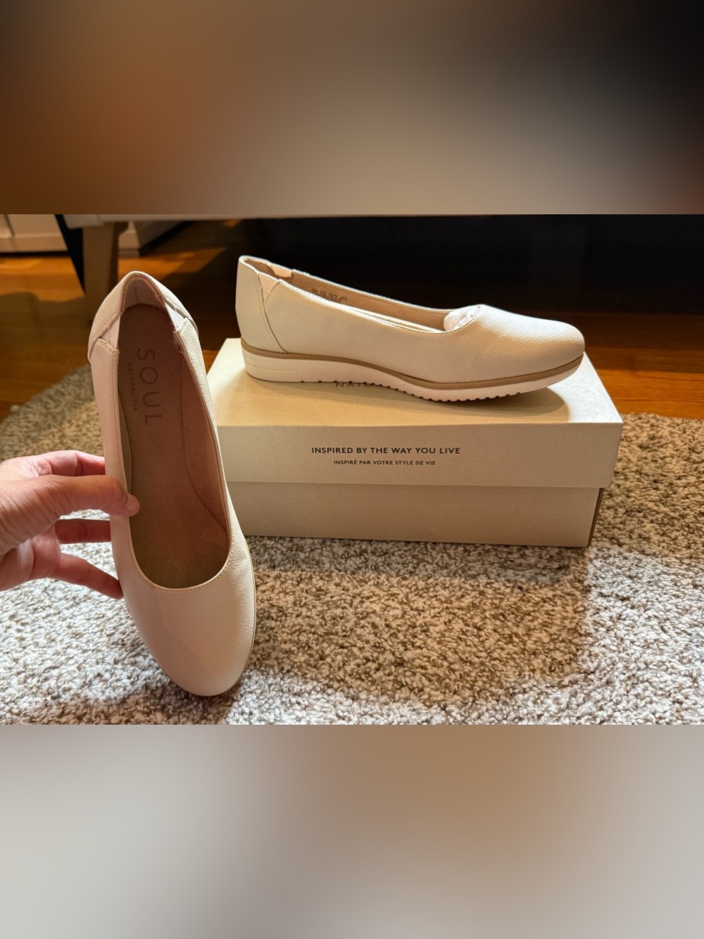 SOUL Naturalizer Idea Ballet Wedge 8